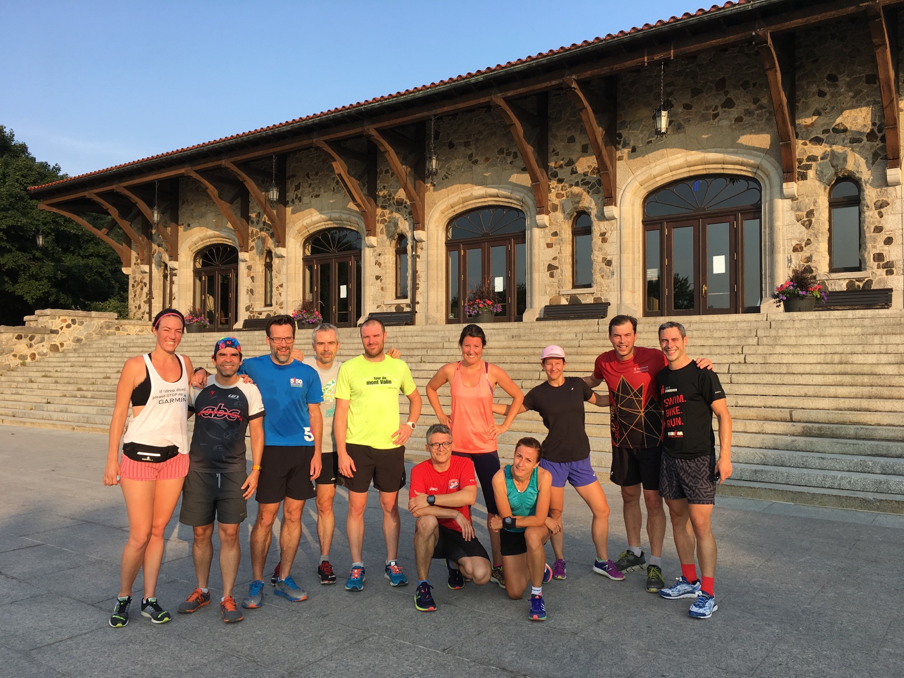 Les membres de YTRI réunis après une course